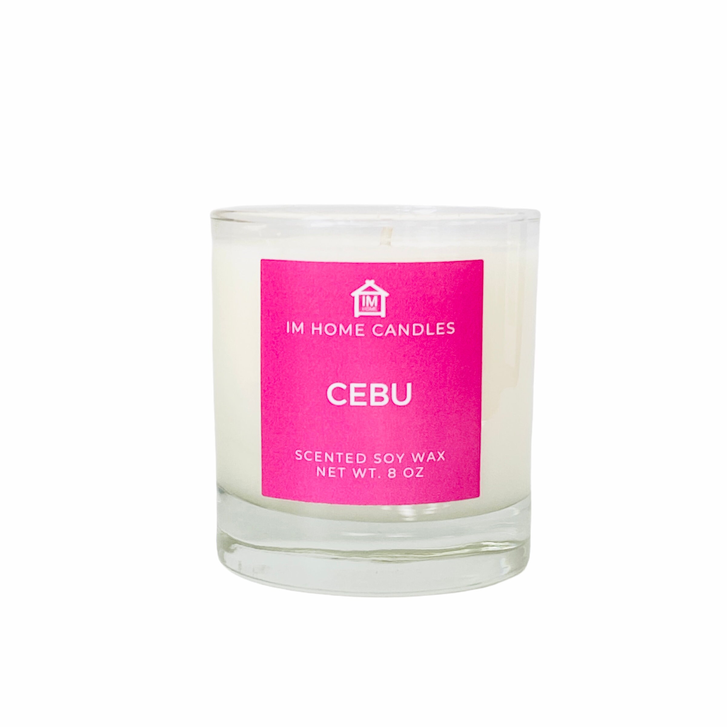 CEBU Scented Candle Soy Wax 8 Oz Philippines Islands Etsy