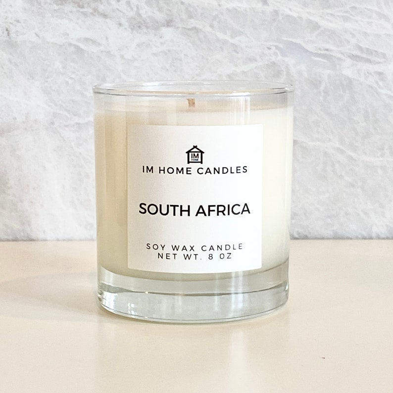 SOUTH AFRICA Scented Candle Honeysuckle Tuberose Jasmine Etsy
