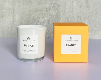 FRANCE  - Scented Soy Wax Candle