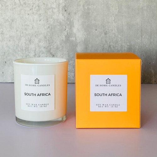 SOUTH AFRICA Scented Candle Honeysuckle Tuberose Jasmine Etsy