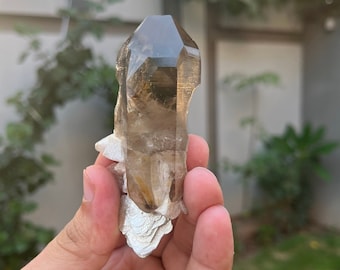 94 Grams Unique Smoky Quartz And Muscovite Combine From Skardu Pakistan