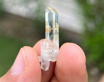 Magnifique cristal aigue-marine de 9 carats du district de Shigar, Pakistan