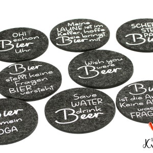 Coaster-Set „I Drink And I Know Things“ – Game Of Thrones Bieruntersetzer Aus Holz, 10x10 Cm, Personalisierbar
