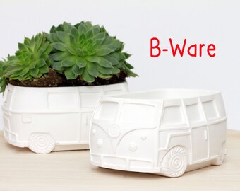 B-WARE: Retro Bus, Camper aus Raysin zum selbst gestalten und dekorieren, Geschenk zur Hochzeit oder Geburtstag