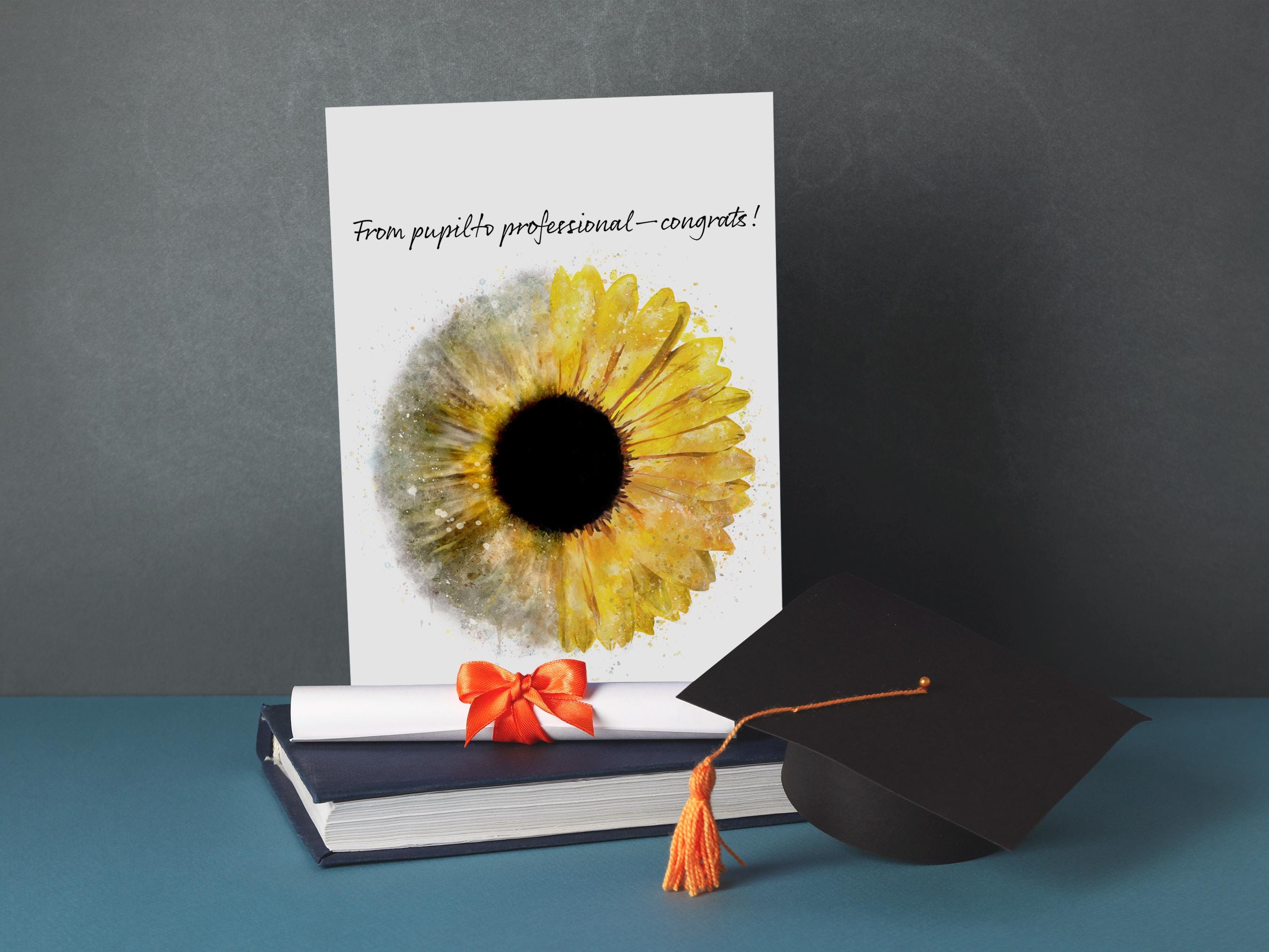Eye Doctor Graduation Card: Printable Optometrist Congrats (digital ...