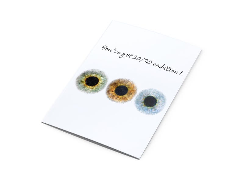 Printable Optometry Graduation Card, Eye Doctor Grad Congratulations ...