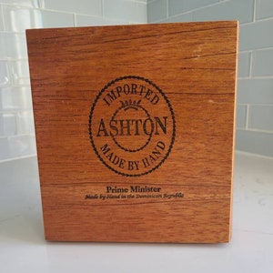 Ashton Prime Minister Cigar Box - Imported from the Dominican Republic