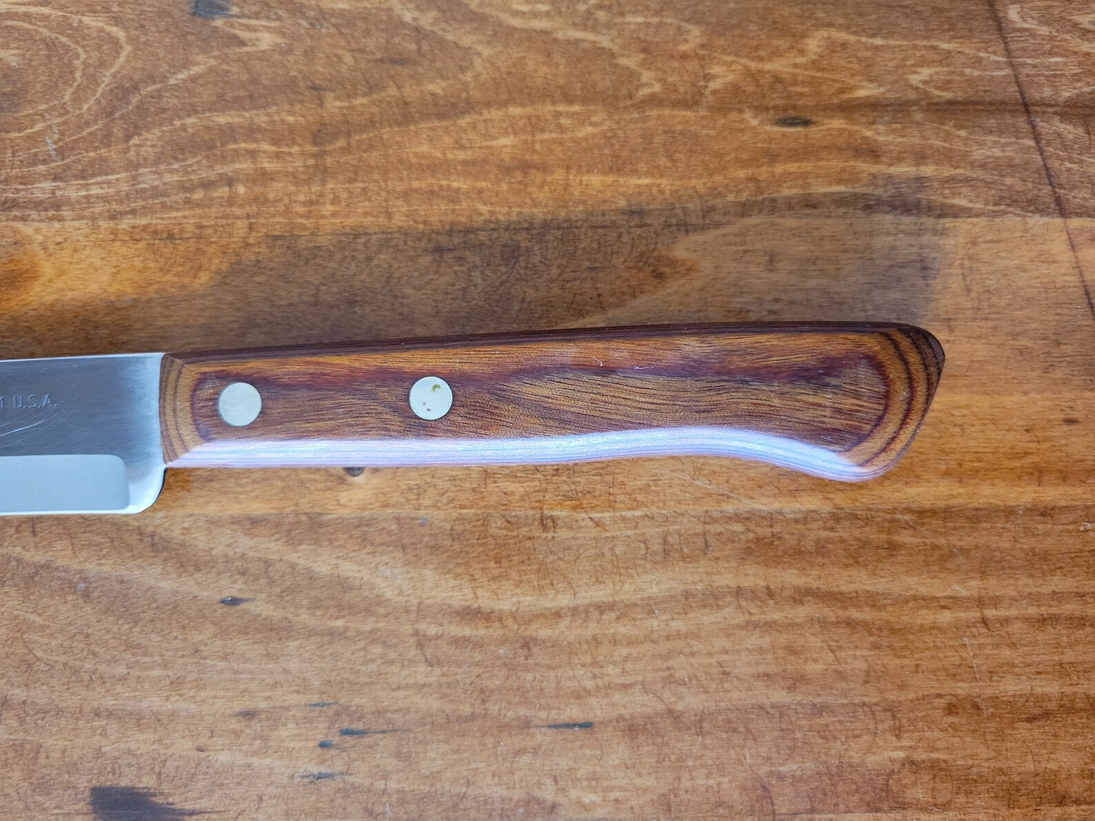 Vintage Flint Stainless Vanadium Carving or Chef's Knife Etsy