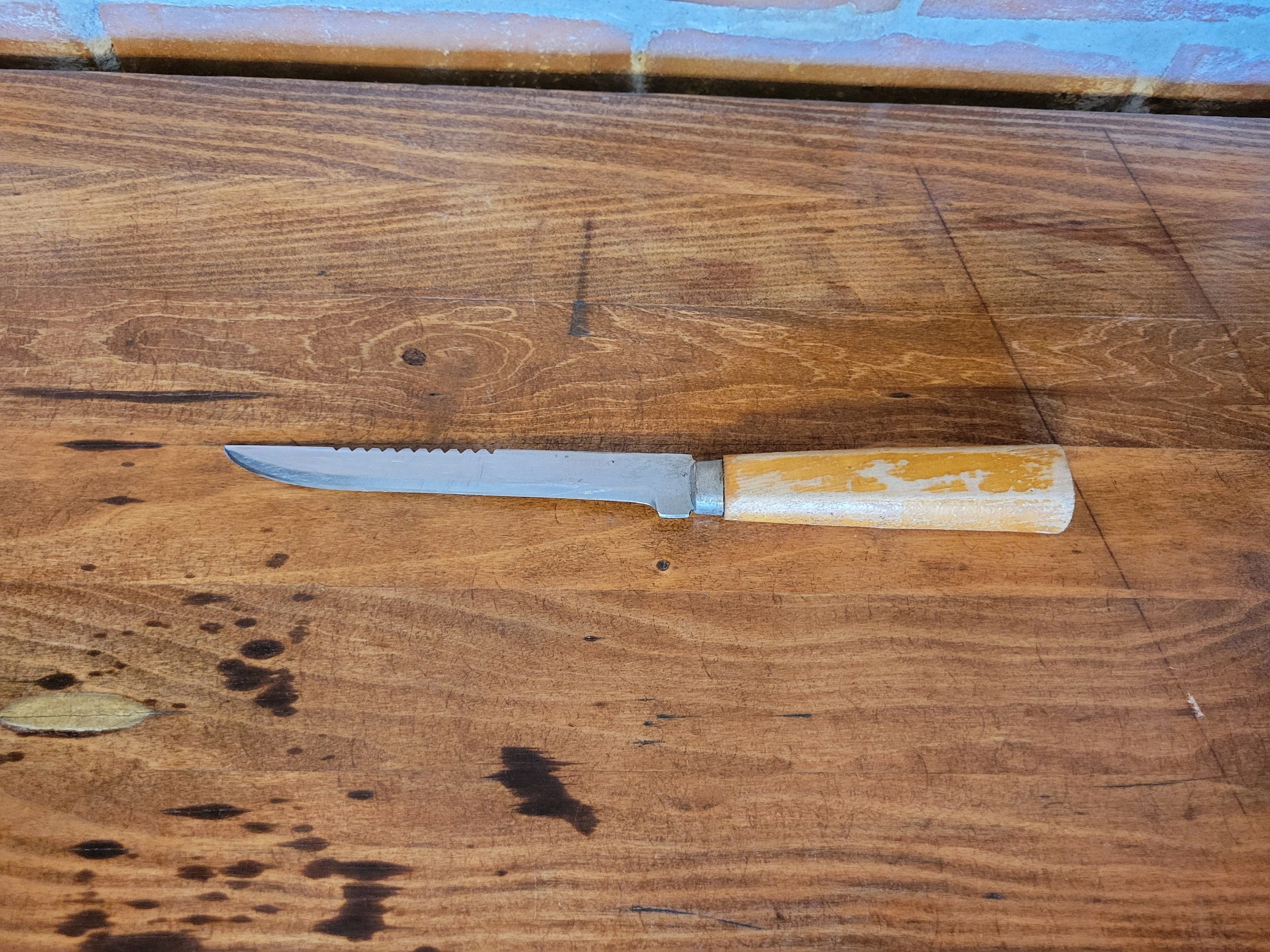 Vintage Mora Sweden Stainless Steel Knife 