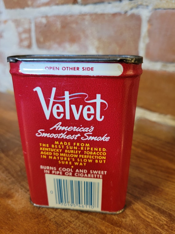 Vintage and Antique Velvet Pipe and Cigarette Tobacco Tins Liggett & Myers  Tobacco Company (you Choose!) Tobacciana