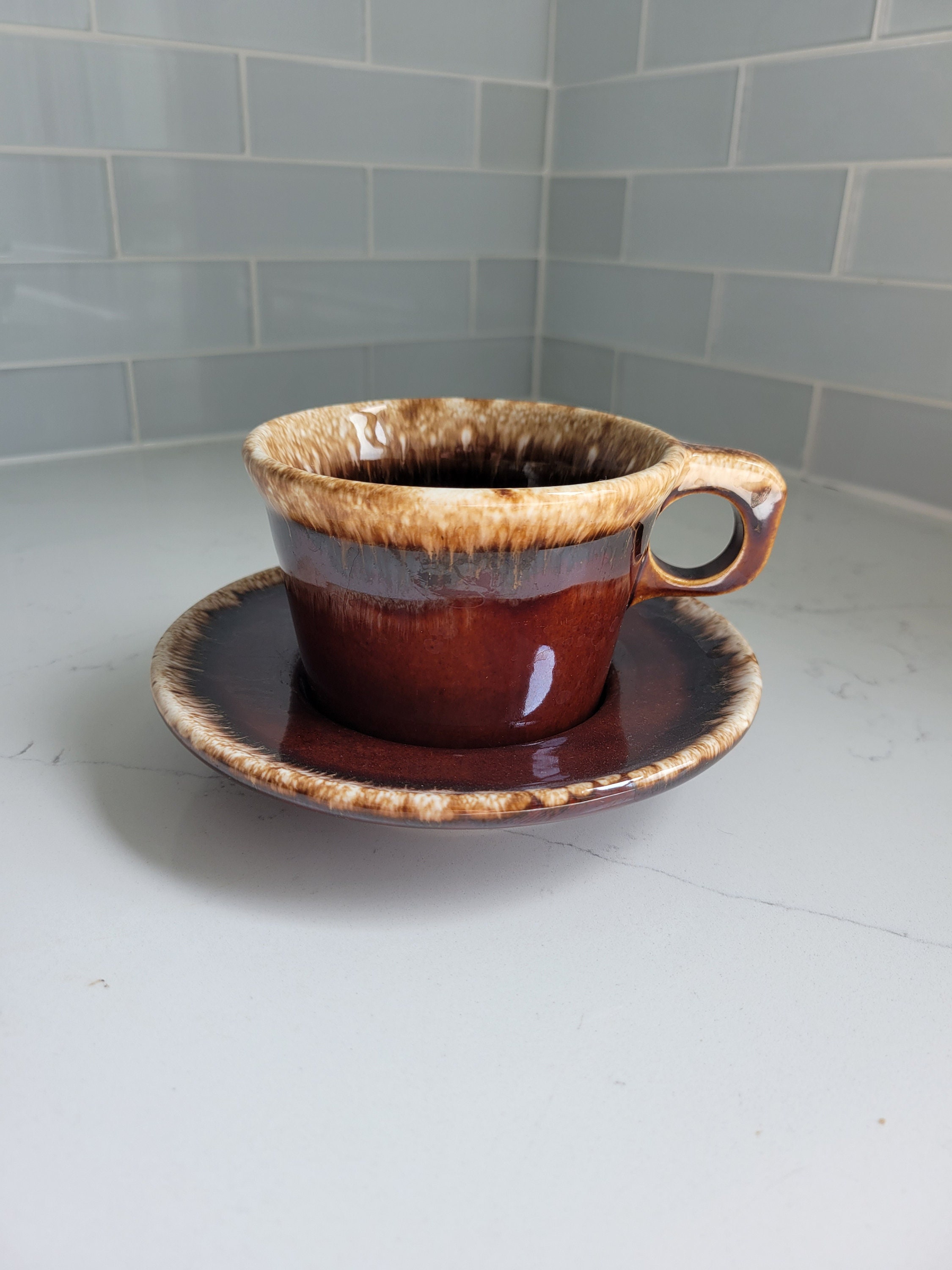 40s Vintage STEVENS 7 1/8 57cm トープ ブラウン 40s Vintage STEVENS 7 1/8 57cm トープ ブラウン