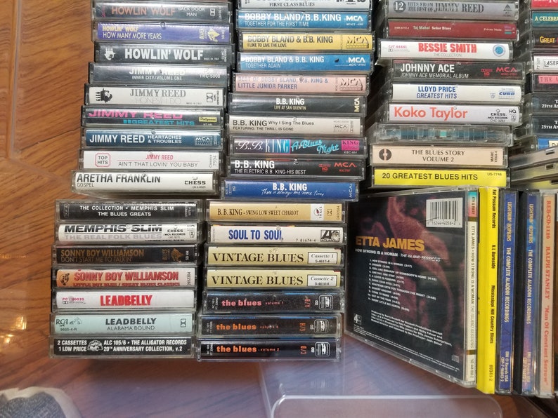 Vintage Blues and Soul Cassette Tapes: Compilations and Hits image 2