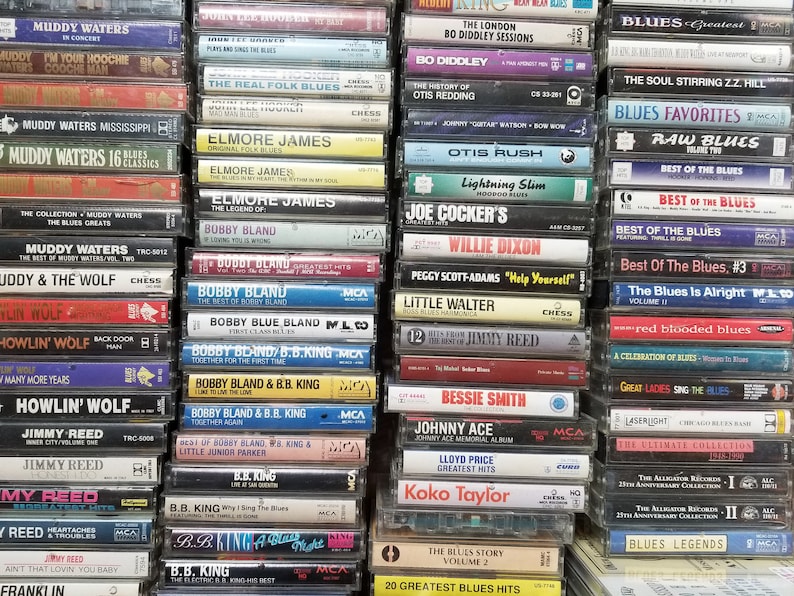 Vintage Blues and Soul Cassette Tapes: Compilations and Hits image 1