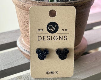 Mickey Stud Earrings
