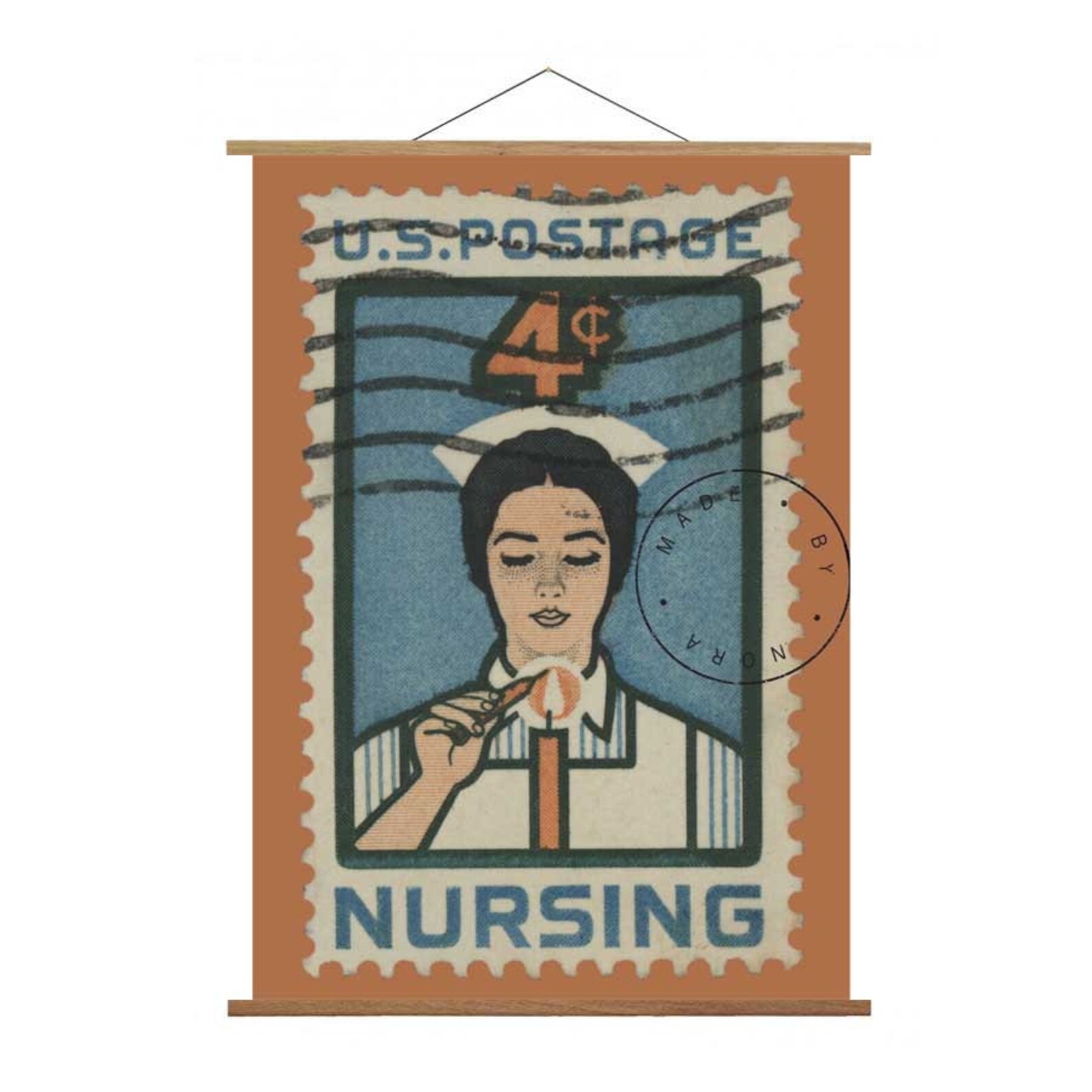 Nursing Nurse Medical United States US Vintage Postage Stamp Etsy