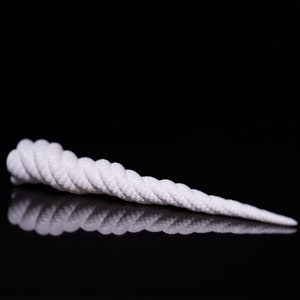 Unicorn horn for real horse / Pony 29cm L Paint your own with base to attach for photoshoot / cosplay