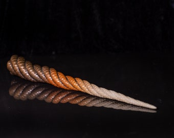 Unicorn horn for real horse 38CM 29CM OR 20CM  Fawn with base to attach for photoshoot / cosplay COMISSION