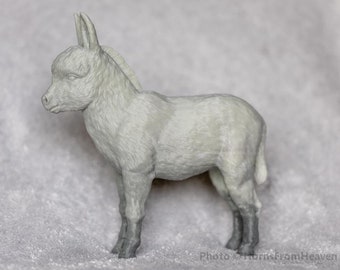 Breyer model horse artist resin donkey foal - resin ready to paint