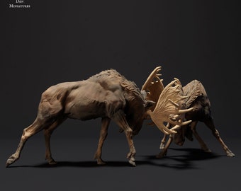 Breyer model horse companion animal artist resin figurine moose 1/9 traditional scale