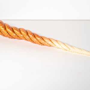 Unicorn horn for real horse 38cm XL Light Fawn / Natural with base to attach for photoshoot / cosplay