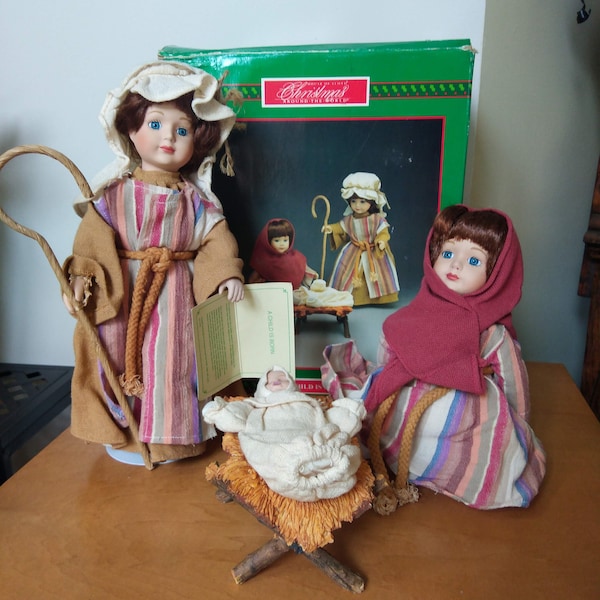 House of Lloyd Christmas Around the World Nativity Set Joseph Etsy