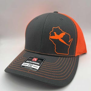 Custom Pheasant Hunting Hat | Any State Upland Bird Hunter Trucker Hat | Richardson 112 Snapback | Bird Hunting Gift for Men image 5