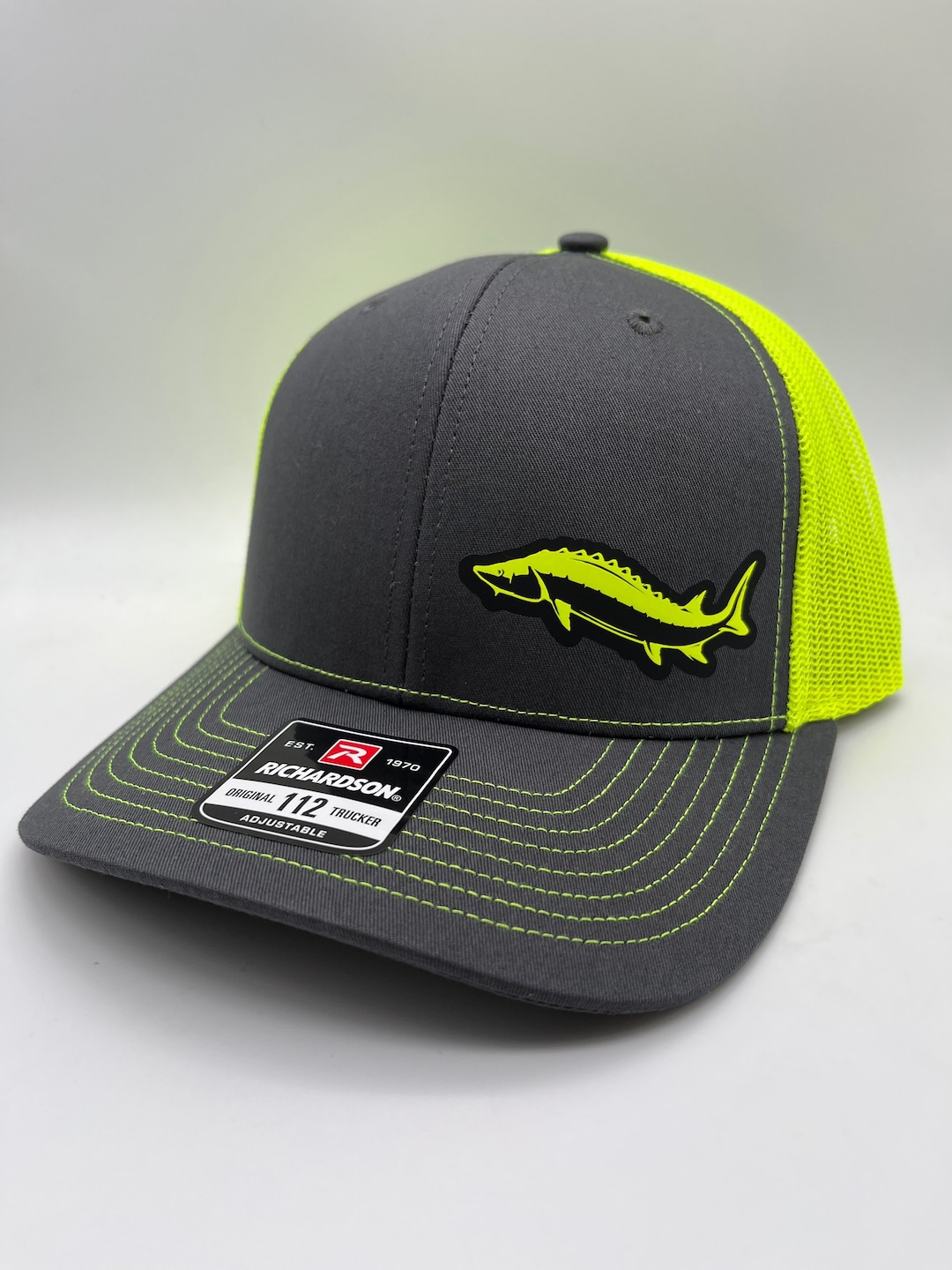 Sturgeon Fishing Snap Back Adjustable Hat With Multiple Hat