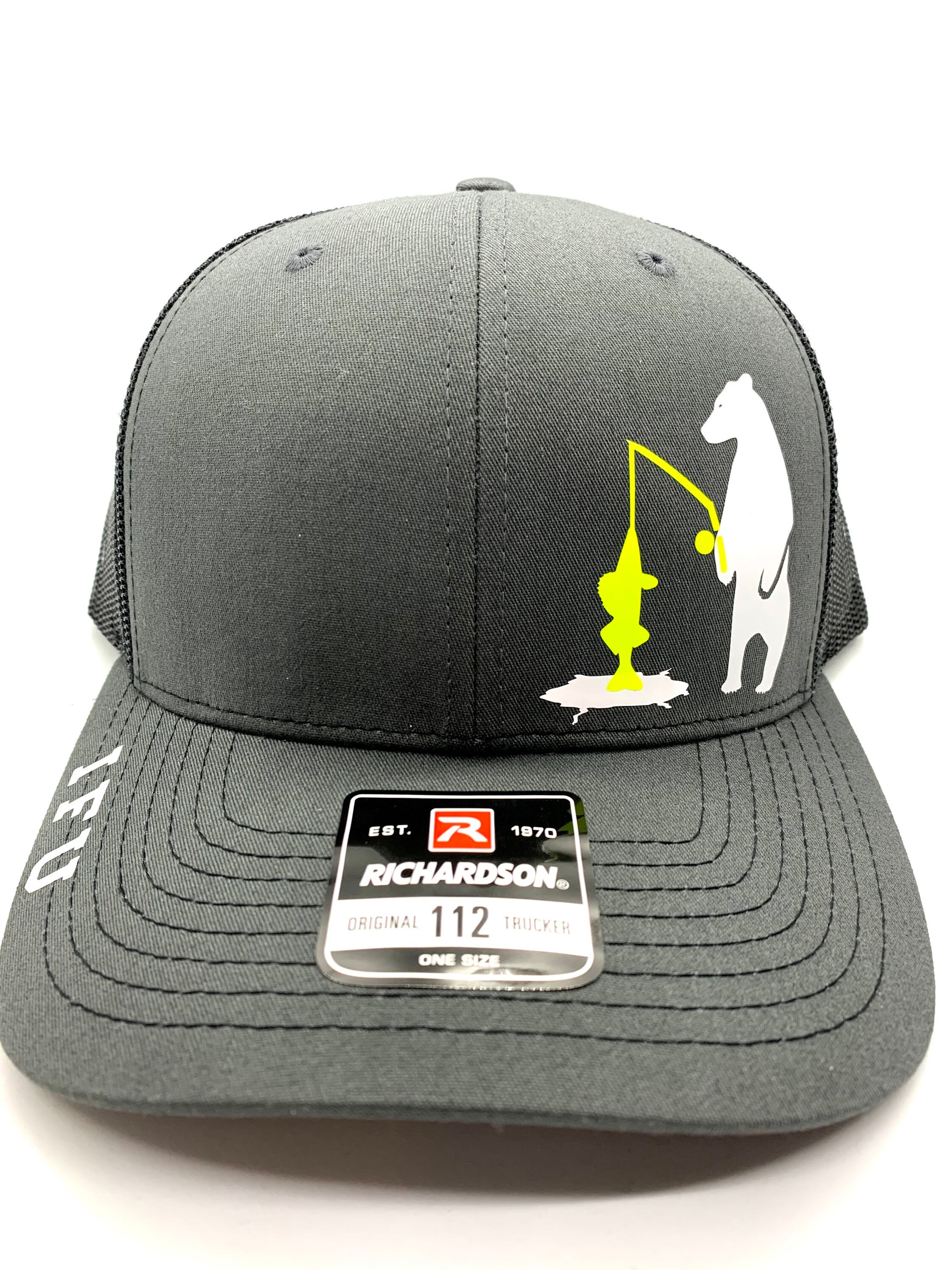 Ice Fishing Unfiltered Snapback Hat 