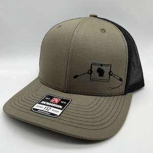 Gorra ajustable con broche trasero Richardson de Conibear Trapping de Any State