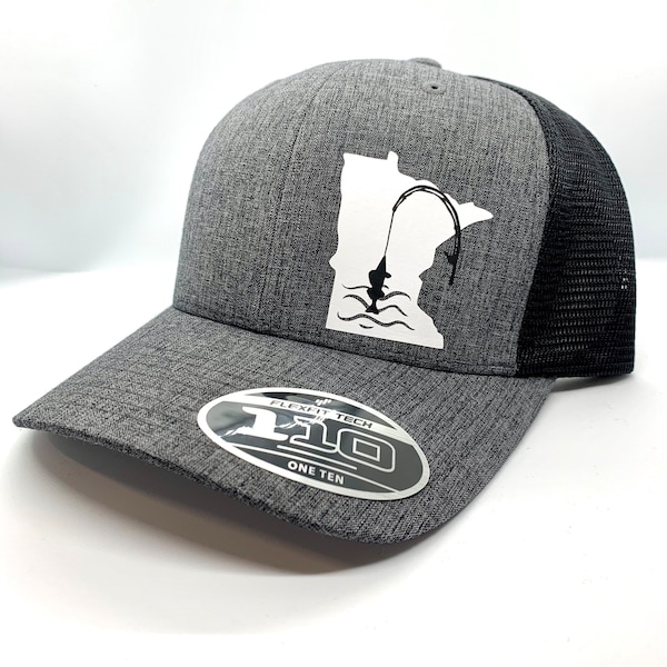 ANY STATE Summer Fishing Snapback Adjustable Hat in Multiple Color Options/Flexfit/Richardson