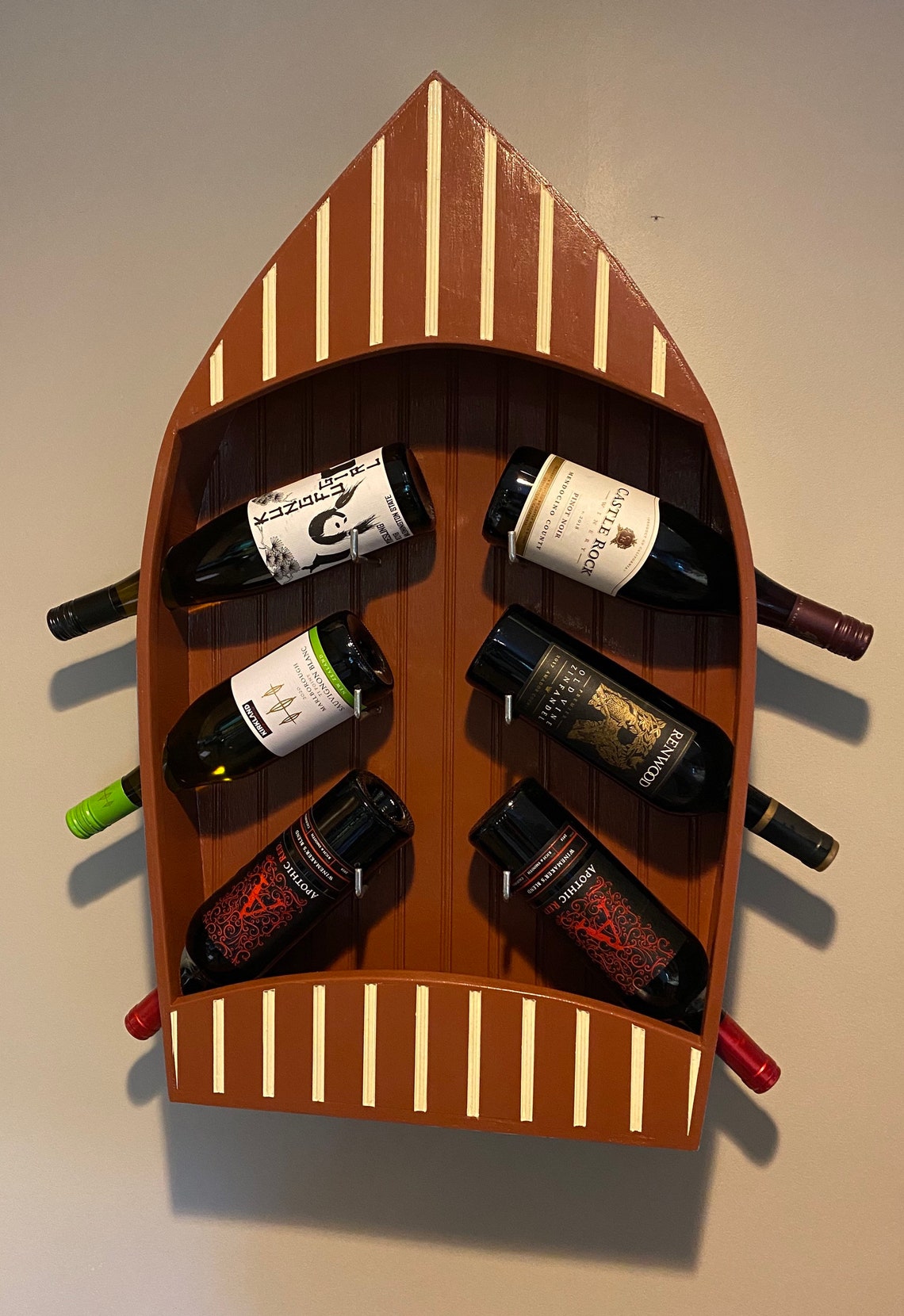 Shiprack Wine Bottle Storage Rack Etsy