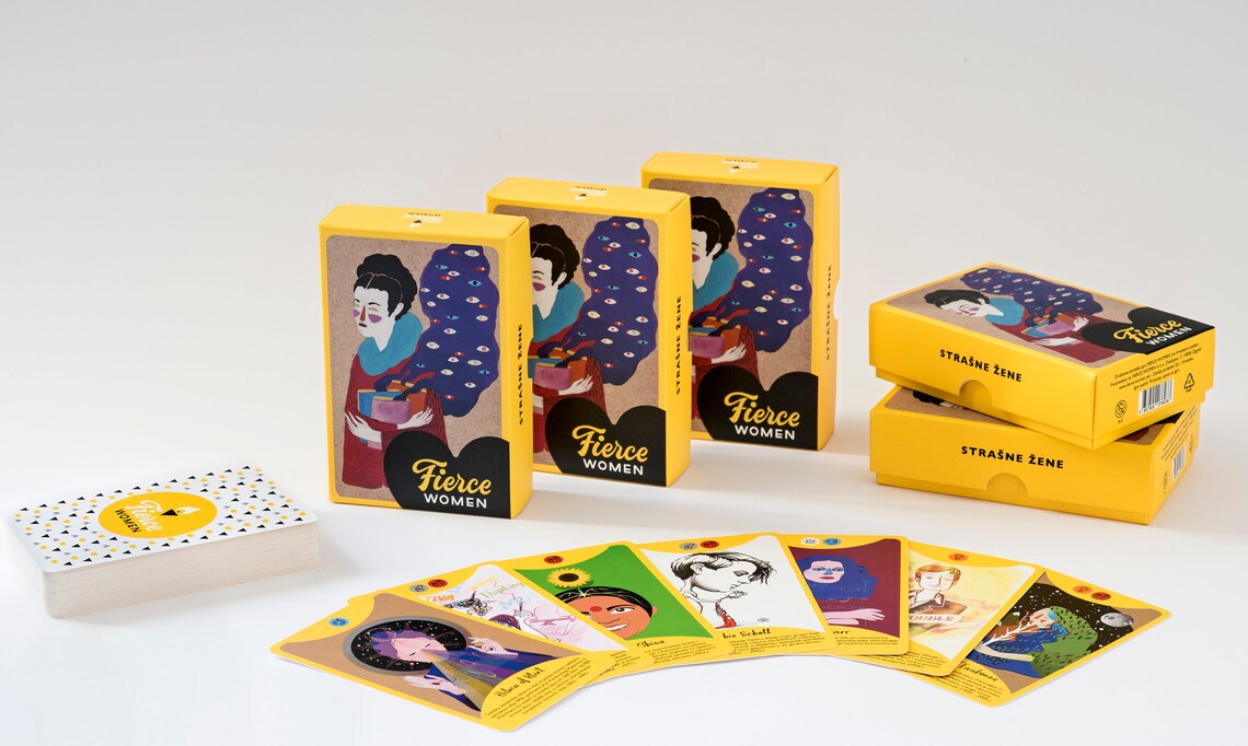 Fierce Women Card Game Etsy