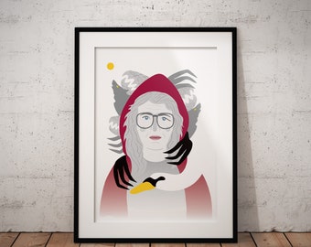 Fierce Women Art Print – Angela Carter