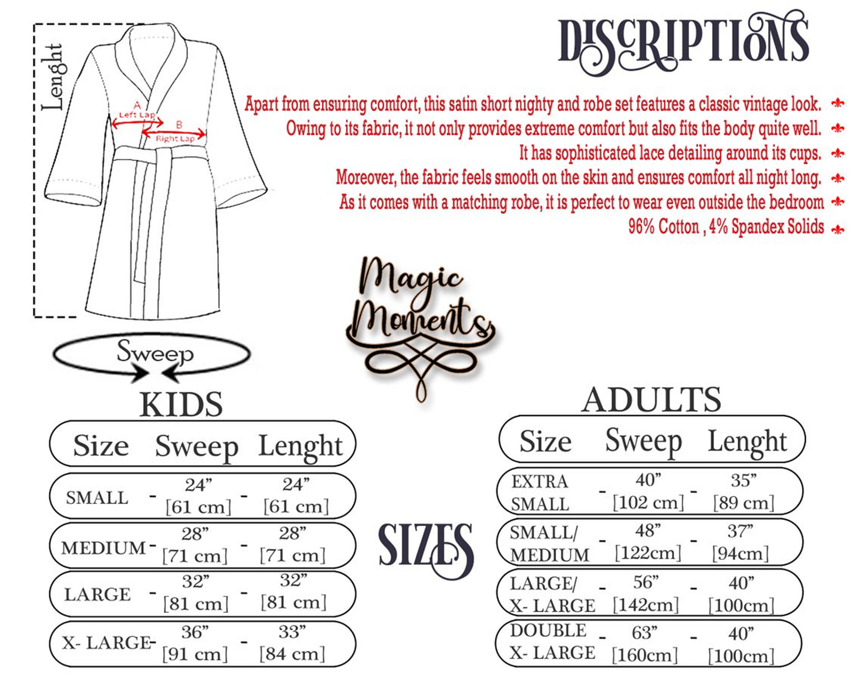 Set of 3 Customize Robes Custom Robe Bridal Robe Personalized Etsy