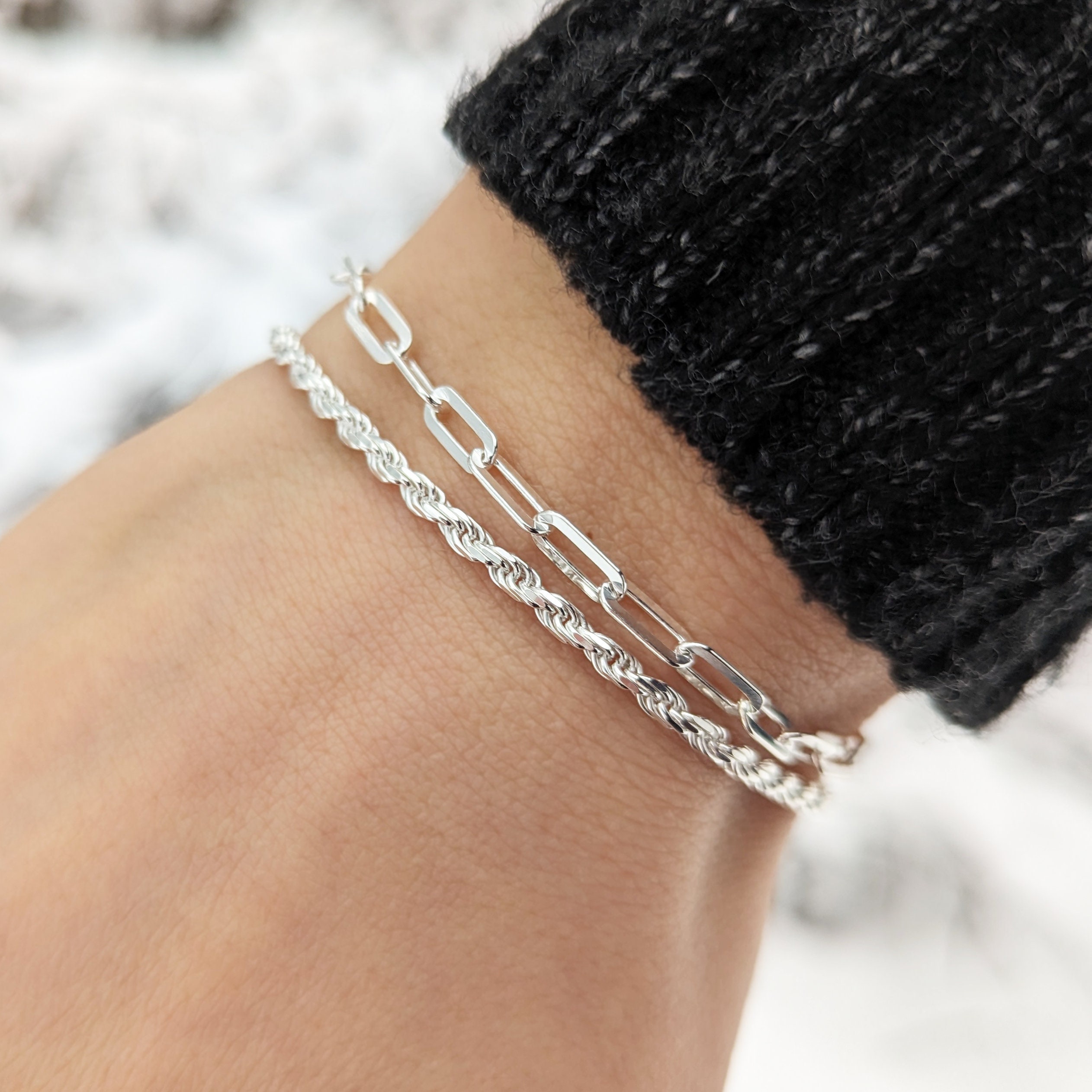 Rope Bracelet | .925 Sterling Silver (2.6 Mm) 6.5 Rope Bracelet | .925 Sterling Silver (2.6 Mm) 6.5