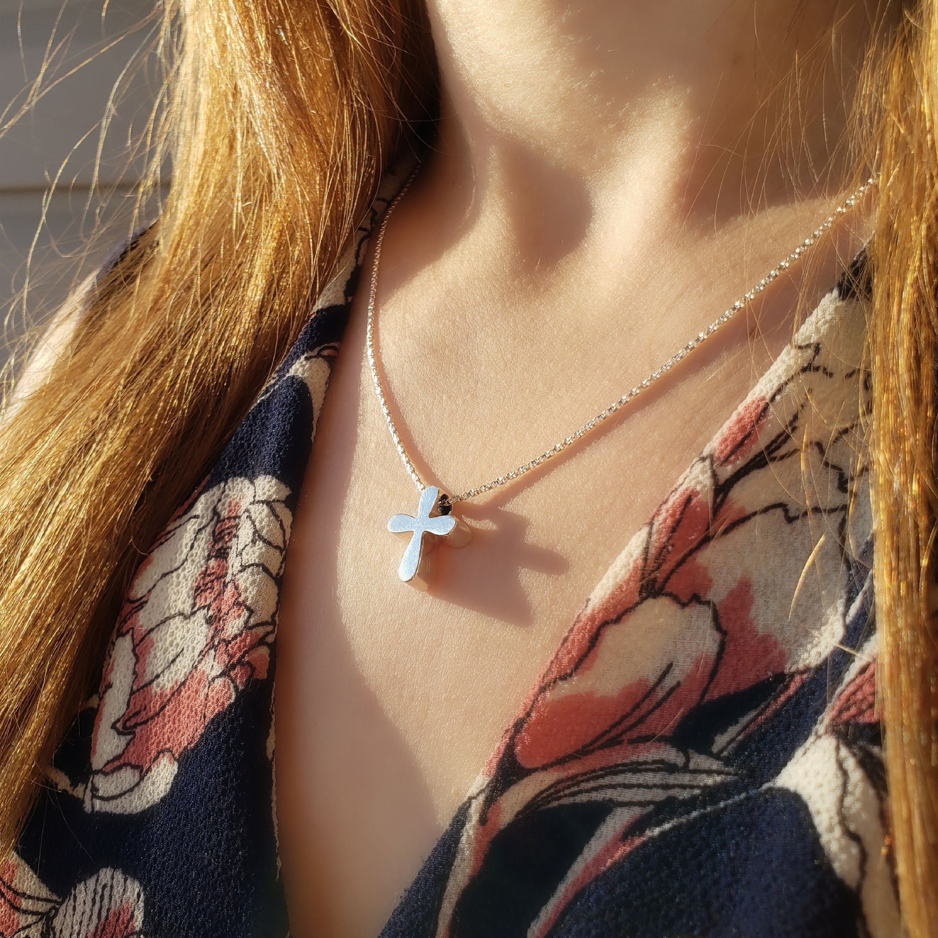 Twisted Box Chain Necklace | Snazzy Stones