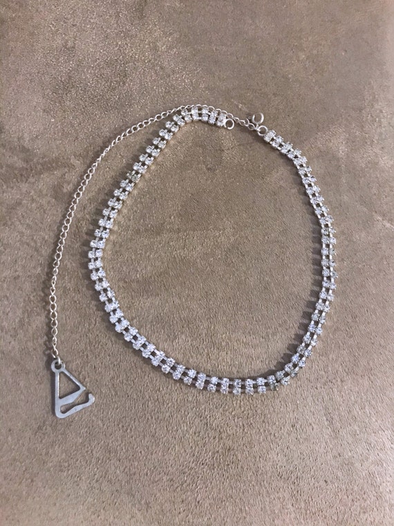 Vintage Rhinestone Choker