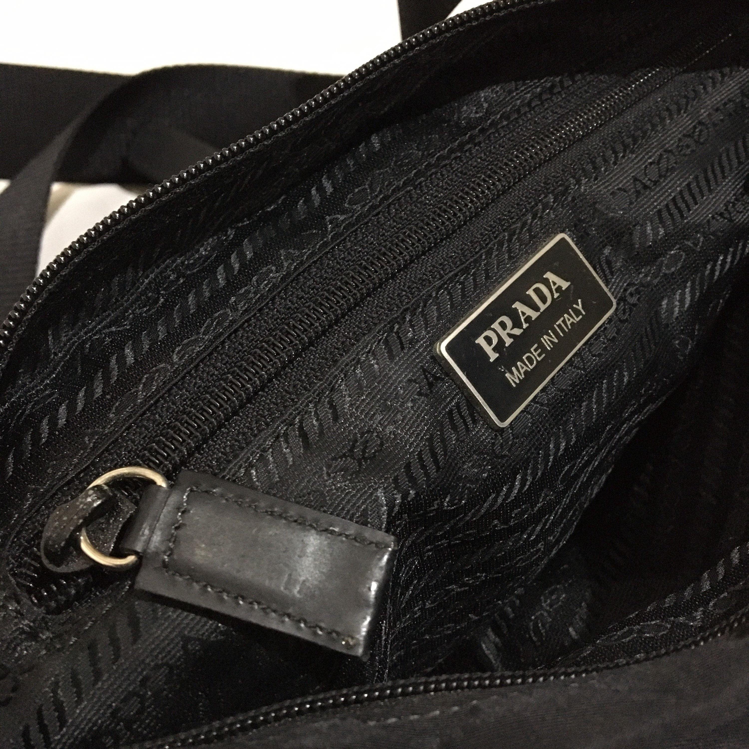 Vintage Prada Nylon Tessuto Crossbody Bag Etsy