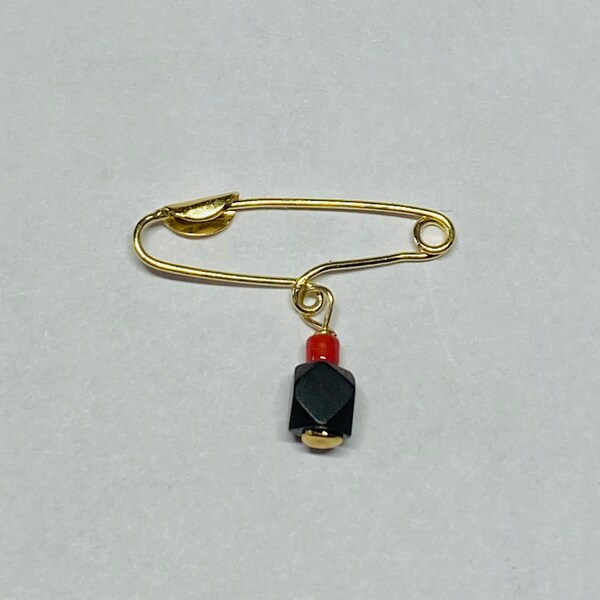 Gold Safety Pin Etsy