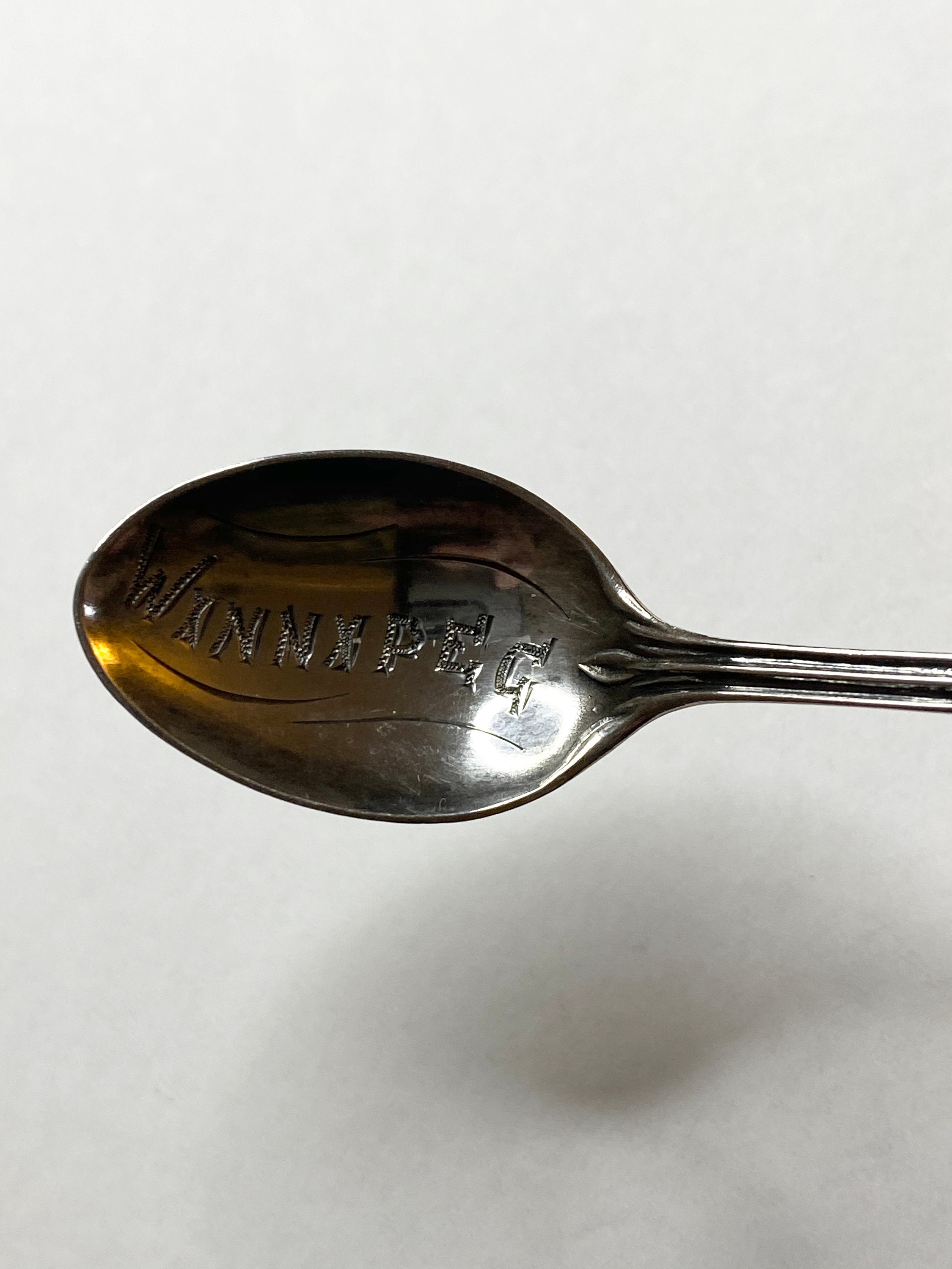 RD 1903 Sterling Silver Winnipeg Canada Souvenir Spoon with Etsy