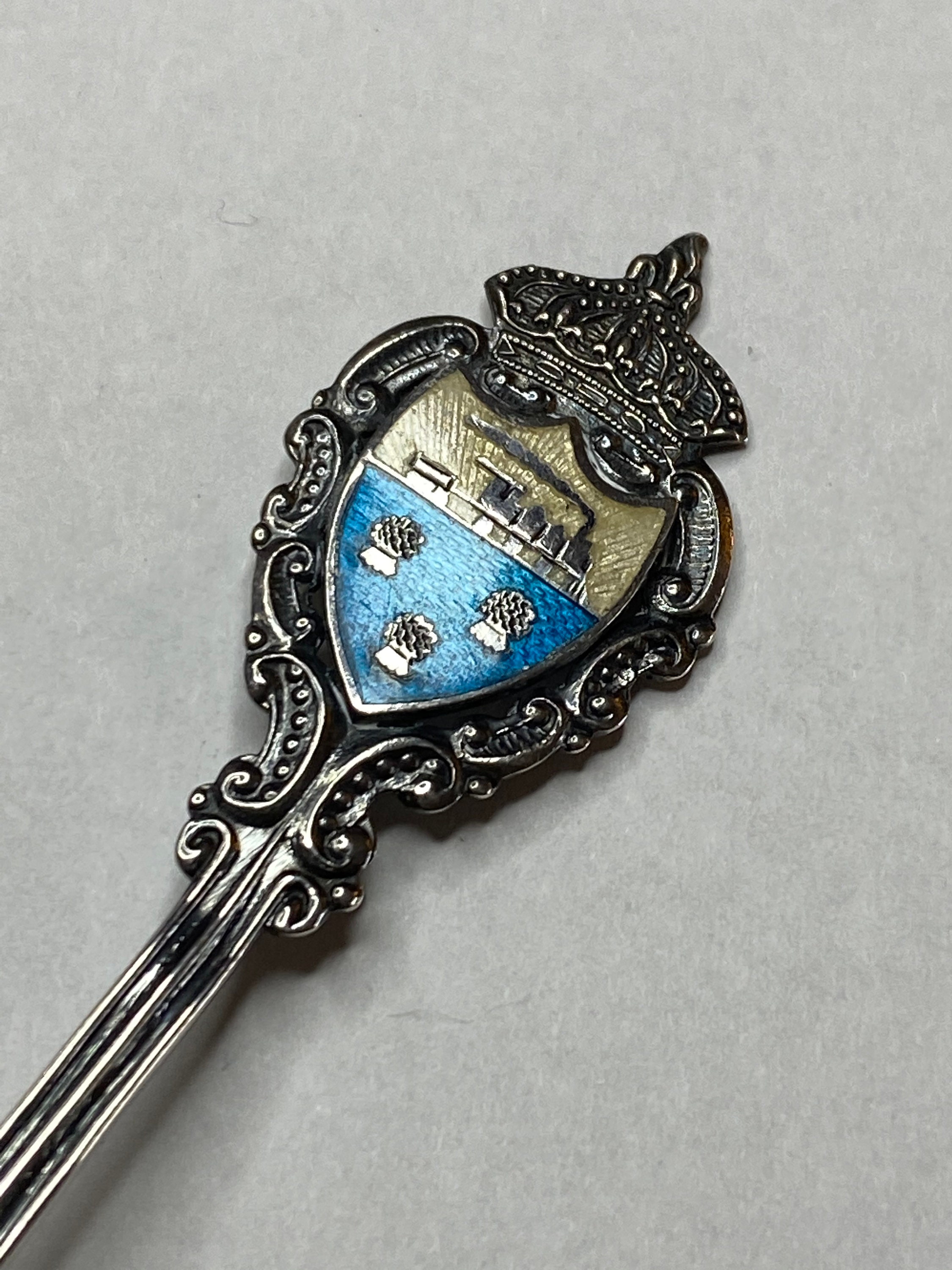 RD 1903 Sterling Silver Winnipeg Canada Souvenir Spoon with Etsy