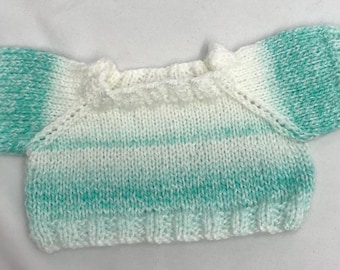Hand Knitted Teddy Bear  Jumpers in assorted striped colours to fit 15-18 inch Bears.