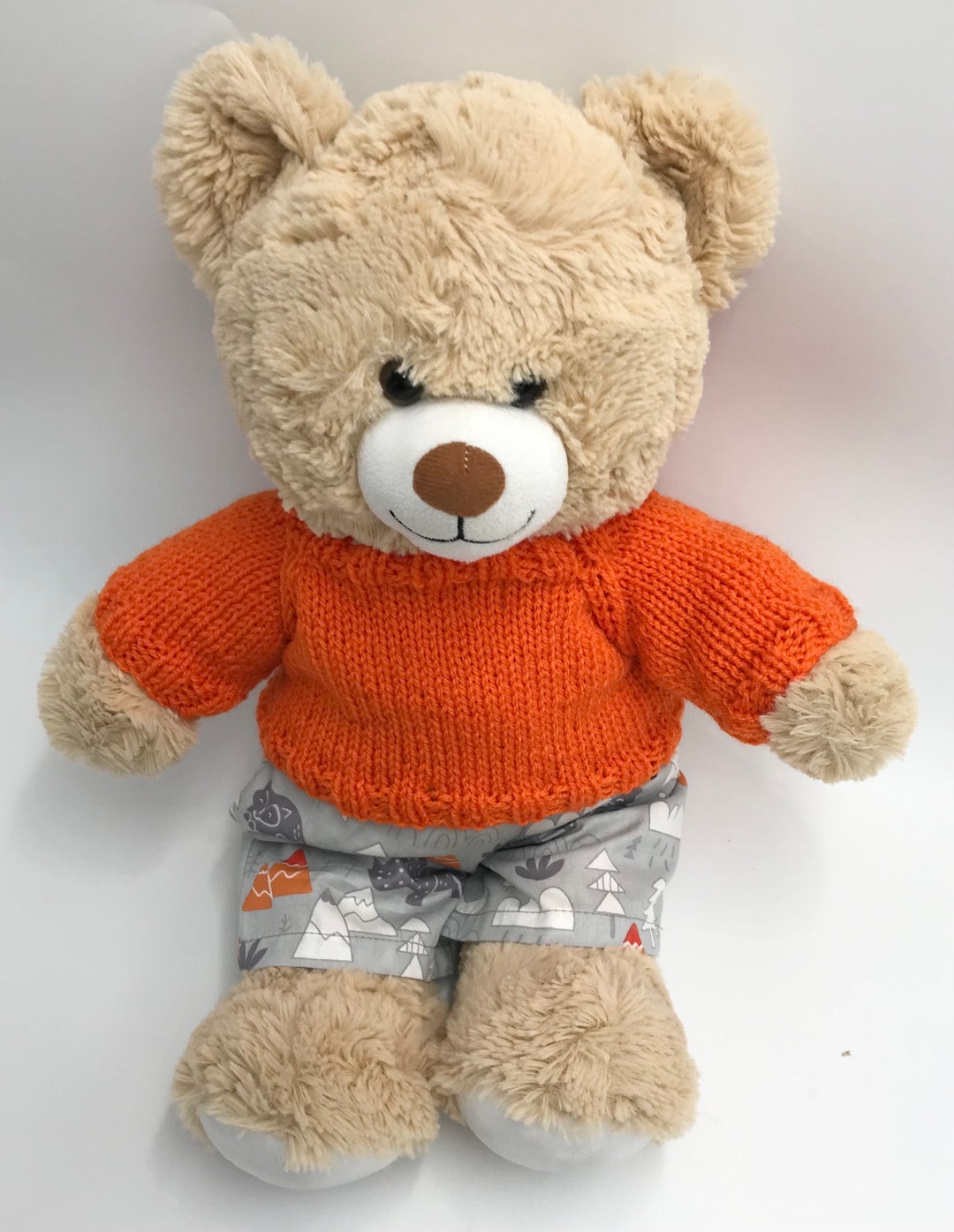 Teddy Bear Jumper & Trouser Set Etsy