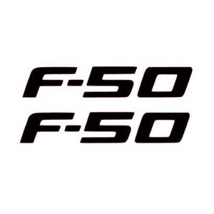 Ford Ranger F-50 Decals Set of 2 - COLORS