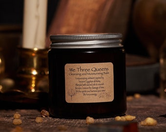 We Three Queens - Cleansing Balm & Moisturising Balm - Rejuvenating Balm - Aromatherapy Ritual - Egyptian Alchemy - Sacred Oils