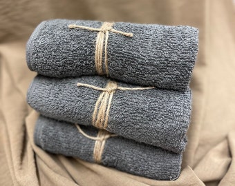 Egyptian Cotton Flannel - Face Cloth - Natural Flannel
