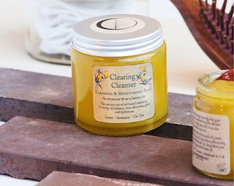Natural Oil Cleansing Balm: Vegan Makeup Remover for Combination Skin