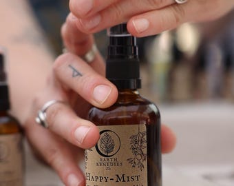 Happy Mist - Rose & Orange Blossom Face Toner - Skin Soothing