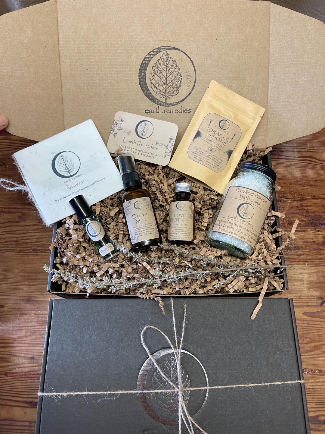 Witch Ritual Set Witch Kit: Ritual Self-care Gift Set - Moon Oil, Bath Salts - Etsy