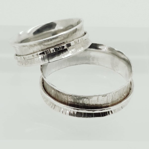 925 Sterling Silver Spinner Ring